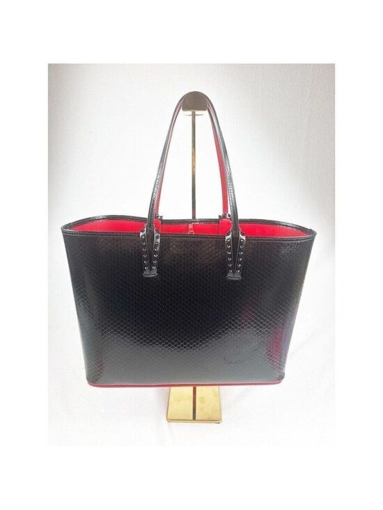 Christian Louboutin Handbags - Christian Louboutin Cabata Birdy Patent Tote-Rare & Stunning